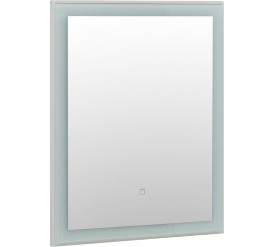 Зеркало Aquanet Монро 65х80 LED бежевый матовый (243588) 00243588