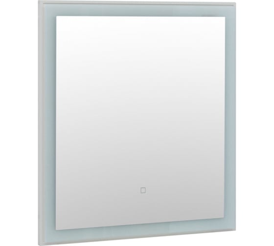 Зеркало Aquanet Монро 75х80 LED бежевый матовый (243589) 00243589
