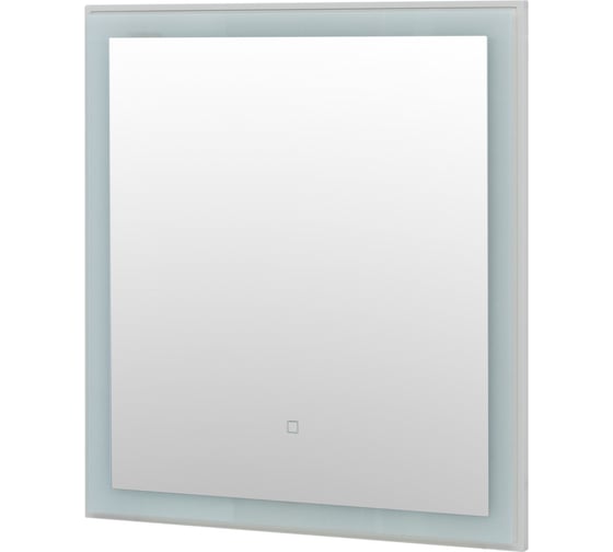 Зеркало Aquanet Монро 75х80 LED бежевый матовый (243589) 00243589