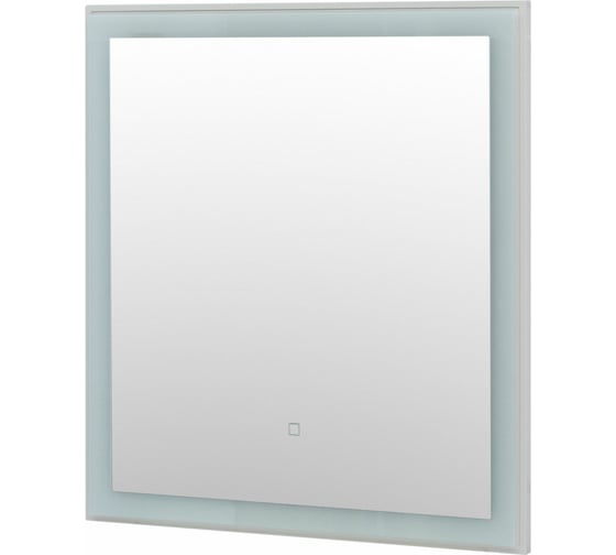 Зеркало Aquanet Монро 75х80 LED бежевый матовый (243589) 00243589