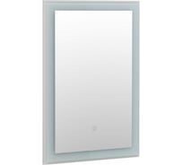 Зеркало Aquanet Монро 55х80 LED бежевый матовый (243587) 00243587