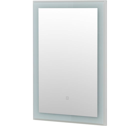 Зеркало Aquanet Монро 55х80 LED бежевый матовый (243587) 00243587