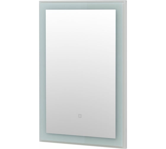 Зеркало Aquanet Монро 55х80 LED бежевый матовый (243587) 00243587