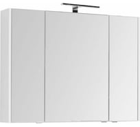 Зеркало Aquanet Остин 105 белый глянец 00203928