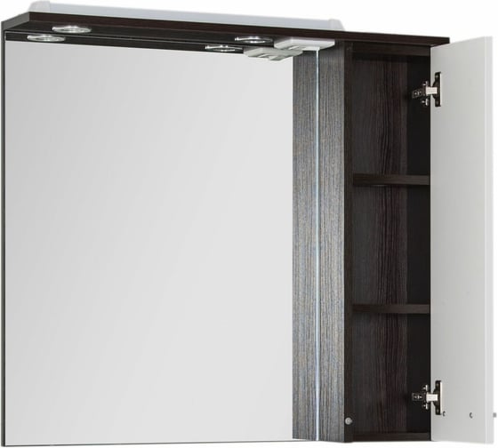 Зеркало Aquanet Равенна 80 wenge 00185547
