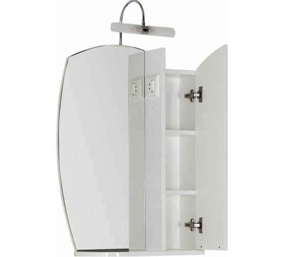Зеркало шкаф Aquanet Глория 55 00184709