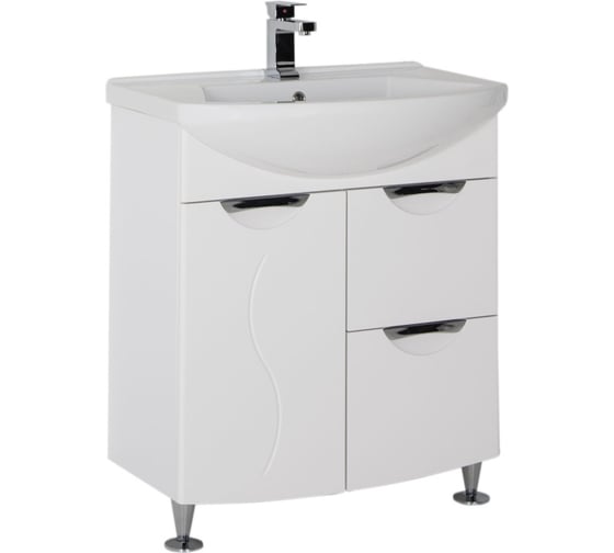 Тумба Aquanet Глория 75 с корзиной (184710) 00184710