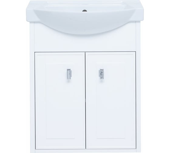 Тумба Aquanet Монро 55 белый матовый (235587) 00235587