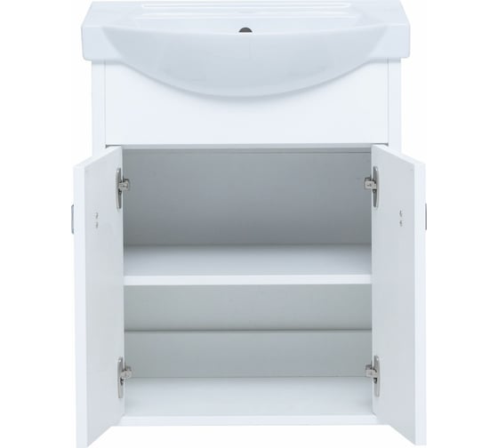 Тумба Aquanet Монро 55 белый матовый (235587) 00235587