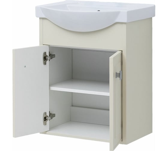 Тумба Aquanet Монро 55 бежевый матовый (235588) 00235588