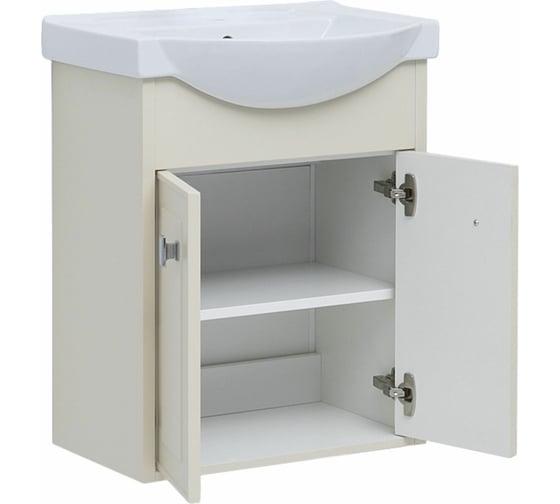 Тумба Aquanet Монро 55 бежевый матовый (235588) 00235588