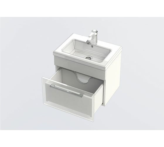 Тумба Aquanet Нота 50 венге (159093) 00159093