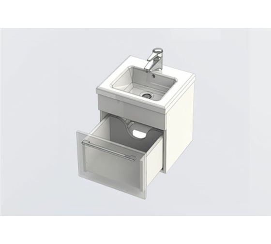 Тумба Aquanet Нота 40 венге (159089) 00159089
