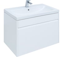 Тумба Aquanet Палермо 80 белый глянец (253587) 00253587