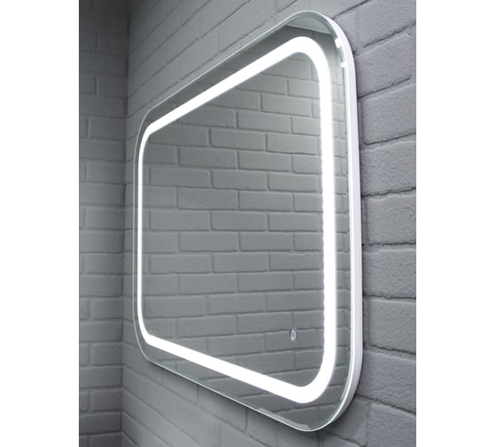 Зеркало Sansa Elis 100 white с подсветкой SEe1045Z