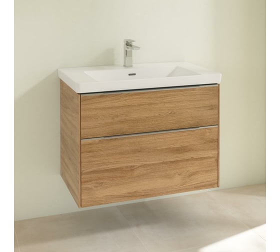Тумба под раковину Villeroy & Boch Subway 3.0 80 C57400RH Oak Kanzas 00297652