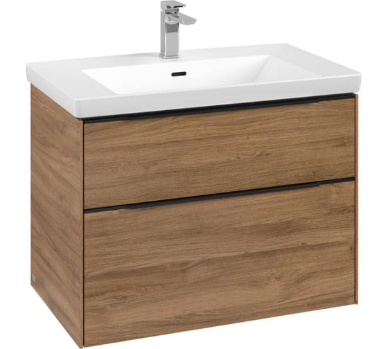 Тумба под раковину Villeroy & Boch Subway 3.0 80 C57401RH Oak Kanzas 00297653 1