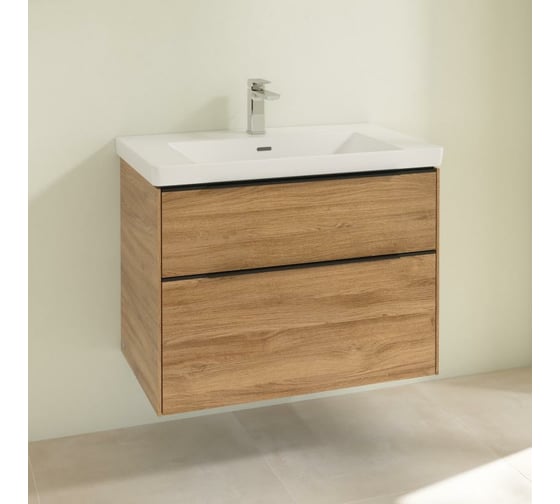 Тумба под раковину Villeroy & Boch Subway 3.0 80 C57401RH Oak Kanzas 00297653