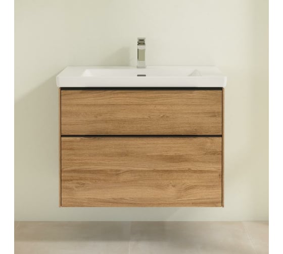 Тумба под раковину Villeroy & Boch Subway 3.0 80 C57401RH Oak Kanzas 00297653