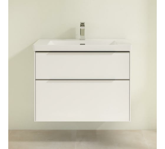Тумба под раковину Villeroy & Boch Subway 3.0 80 C57400VE Brilliant White 00297648
