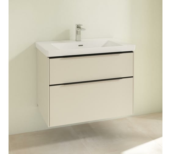 Тумба под раковину Villeroy & Boch Subway 3.0 80 C57401VN Cashmere Grey 00297651