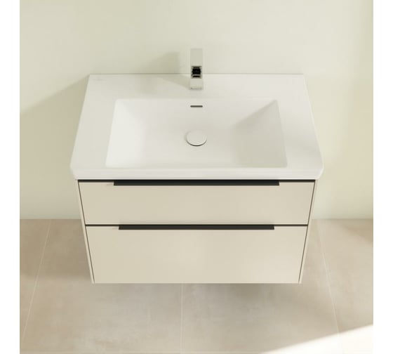 Тумба под раковину Villeroy & Boch Subway 3.0 80 C57401VN Cashmere Grey 00297651