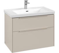 Тумба под раковину Villeroy & Boch Subway 3.0 80 C57402VN Cashmere Grey 00297658