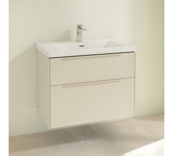 Тумба под раковину Villeroy & Boch Subway 3.0 80 C57402VN Cashmere Grey 00297658