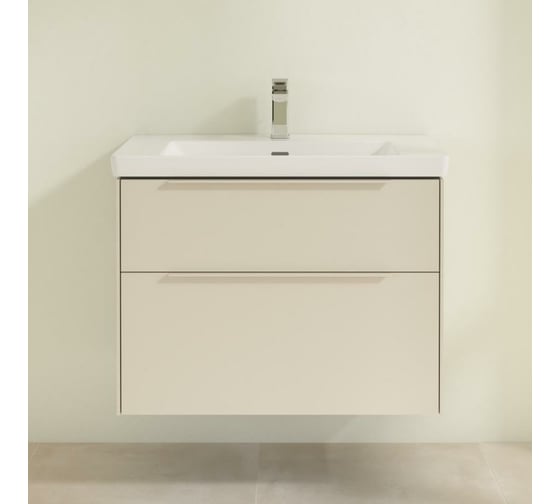 Тумба под раковину Villeroy & Boch Subway 3.0 80 C57402VN Cashmere Grey 00297658