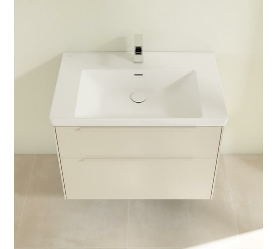 Тумба под раковину Villeroy & Boch Subway 3.0 80 C57402VN Cashmere Grey 00297658