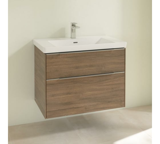 Тумба под раковину Villeroy & Boch Subway 3.0 80 C57400VH Arizona Oak 00297656