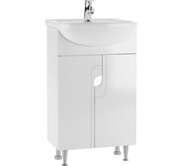 Тумба под умывальник Айсберг Уют 50 Лилия без ящика DA2001T