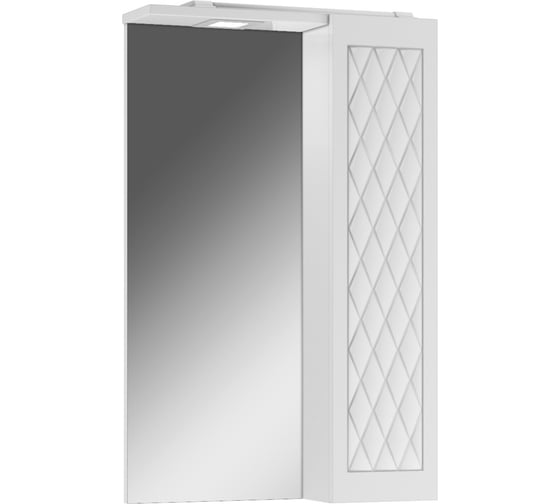 Шкаф-зеркало Айсберг Домино  3D 50 правый D37007HZ