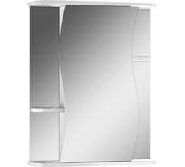 Шкаф-зеркало Айсберг Волна 2-55 левый DA1038HZ