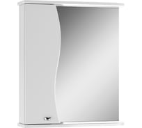 Шкаф-зеркало Айсберг Волна 60 левый DA1046HZ