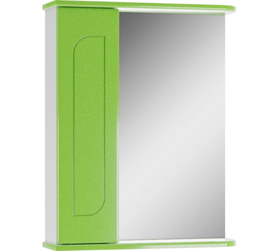 Шкаф-зеркало Айсберг Радуга Яблоко 55 левый/правый DA1135HZR 1