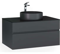 Подвесная тумба RAVAL Decent 80 антрацит Dec.01.80/A/RL