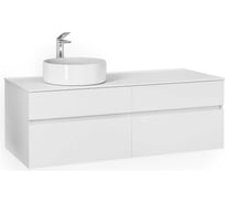 Подвесная тумба RAVAL Decent 120 белая Dec.01.120/P/W/RL