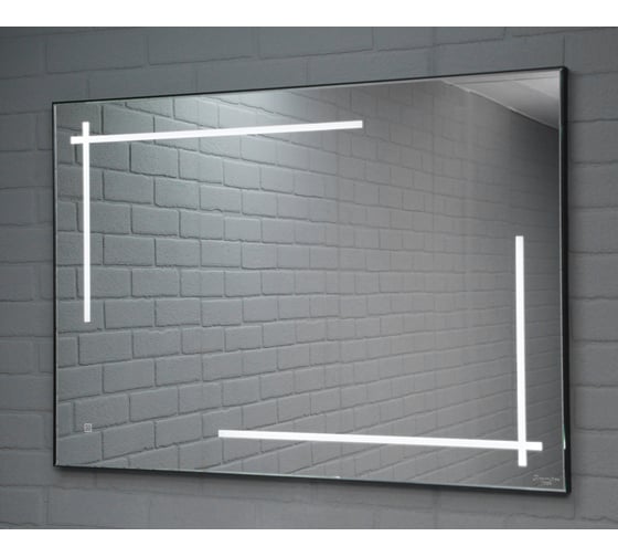 Зеркало Sansa Ray 100 black с подсветкой SR1035Z