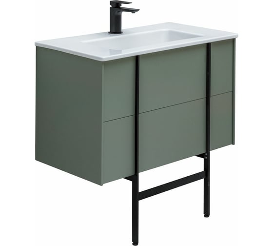 Тумба под раковину ALLEN BRAU Reality 1.32005.CGM 80 cement grey matt 00274388