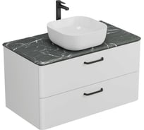 Тумба Veneciana TIBR 100 со столешницей белая 510018