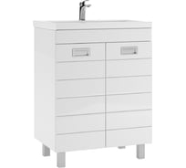 Тумба под умывальник "Elen 65" Домино Cube без ящика DC5002T