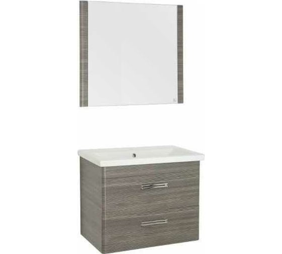 Зеркало Style Line Лотос 800, Шелк зебрано ЛС-00000488
