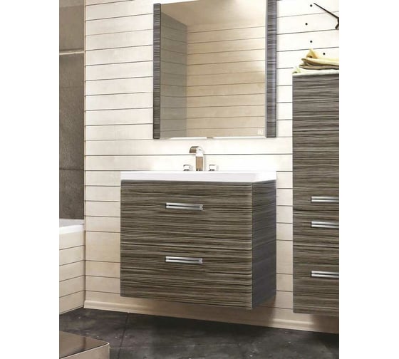 Зеркало Style Line Лотос 800, Шелк зебрано ЛС-00000488