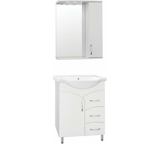 Зеркало-шкаф Style Line Панда 650/С ЛС-00000132