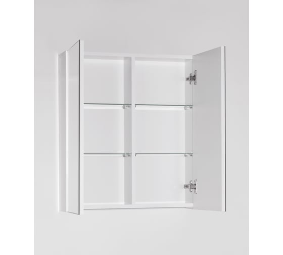 Зеркальный шкаф Style Line Амарант 600, белый ЛС-00000351