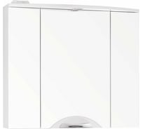 Зеркальный шкаф Style Line Жасмин 2 800/С, Люкс белый ЛС-000010036