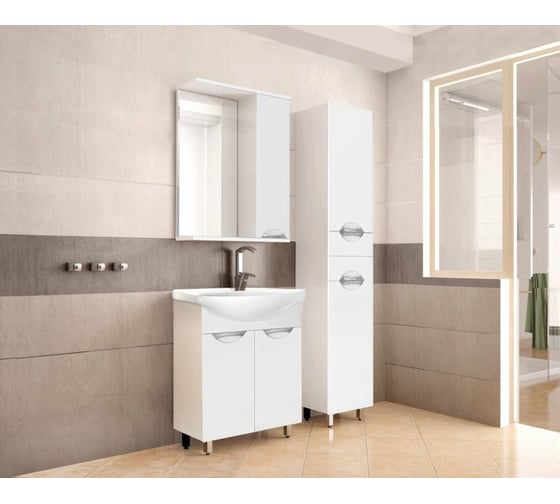 Зеркальный шкаф Style Line Жасмин 550/С ЛС-00000039