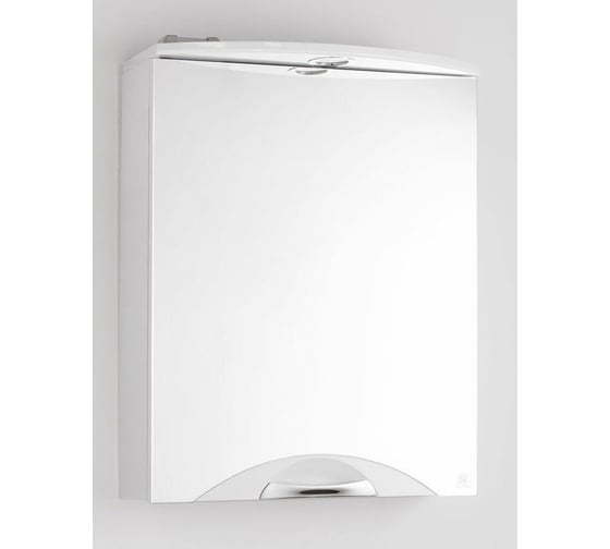 Зеркальный шкаф Style Line Жасмин 2 500/С, Люкс белый ЛС-000010038
