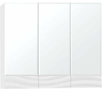 Зеркальный шкаф Style Line Вероника 800, Люкс белый ЛС-00000057